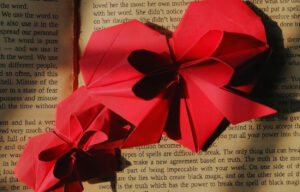 How to Make an Origami Heart with a Bow