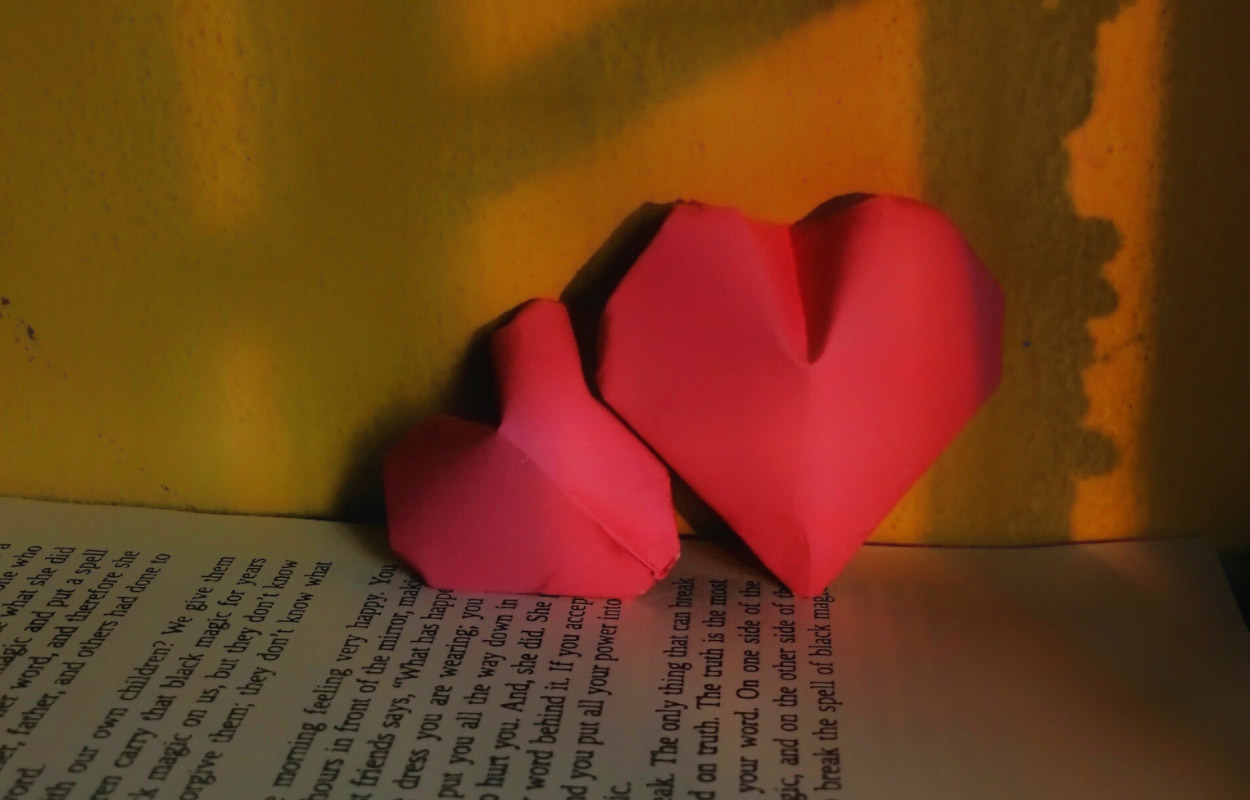 How to Make an Origami Puffy Heart