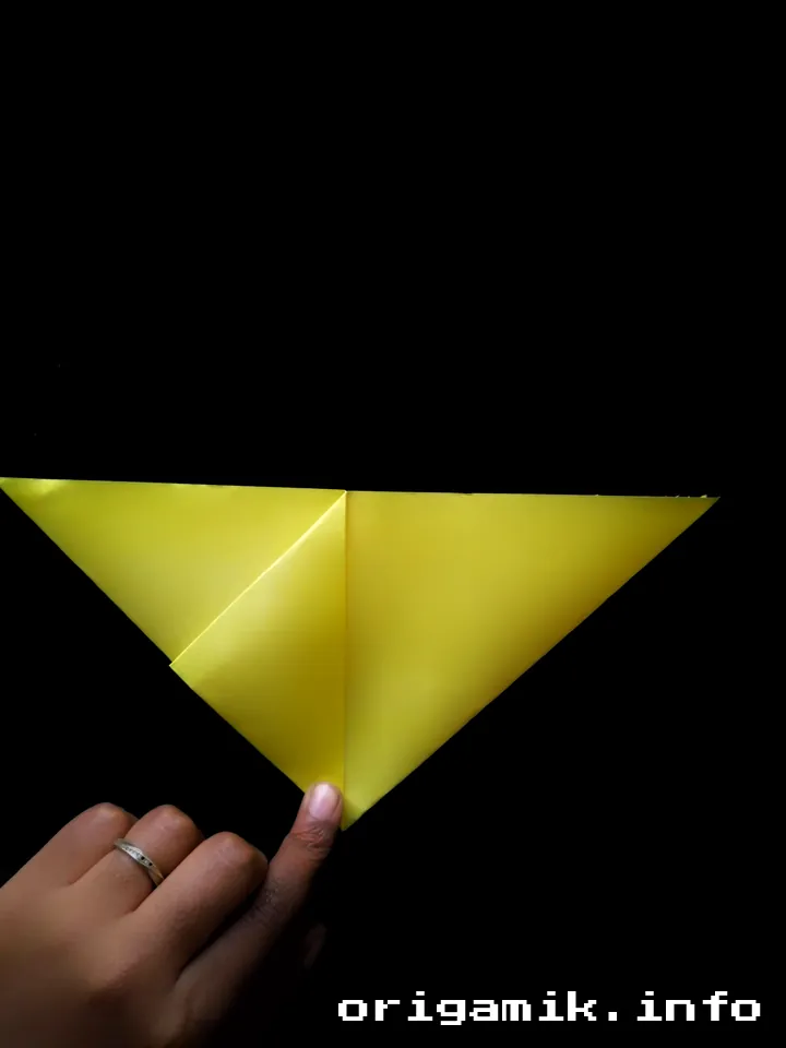 Origami Corner Bookmark Step 5 a