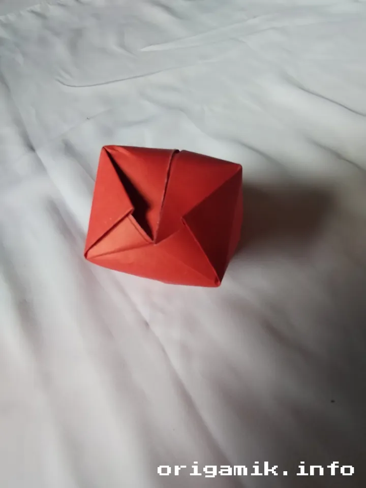 Origami ballon final result 3