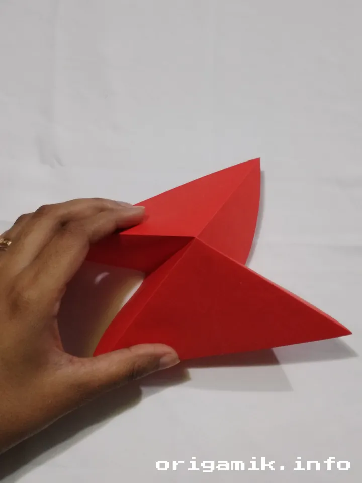 Origami ballon step 4 a