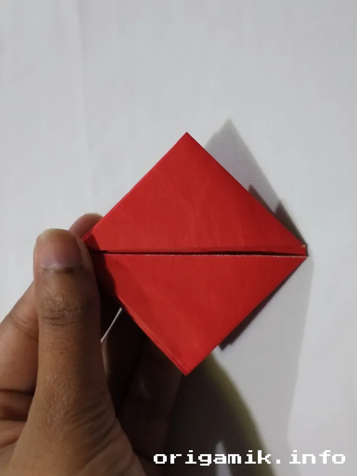 Origami ballon step 4 e