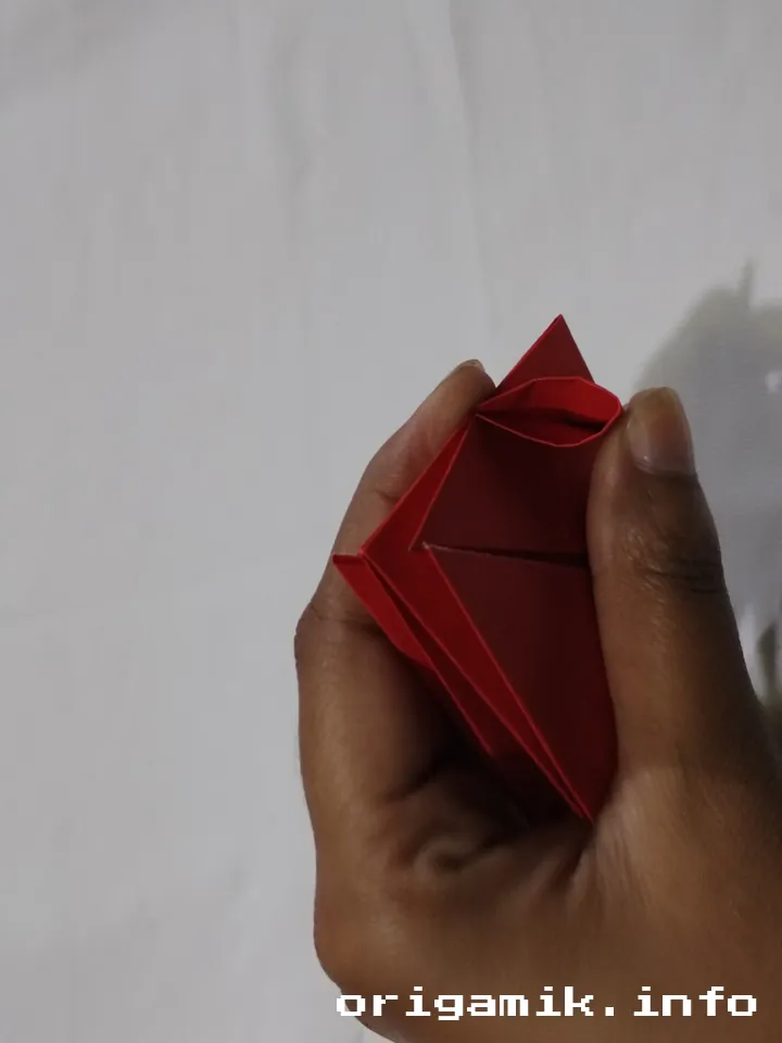 Origami ballon step 5 b