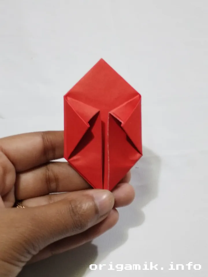 Origami ballon step 5 d