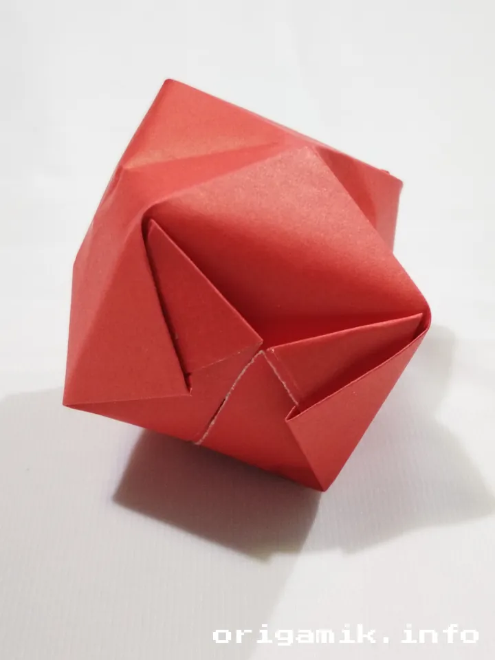 Origami ballon step 7 a