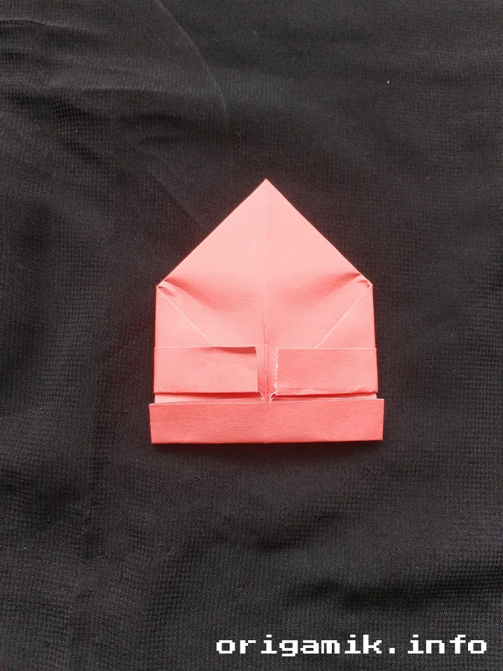 Origami storage box step 5 a