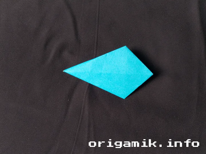 Origami 16 pointed star step 4 c