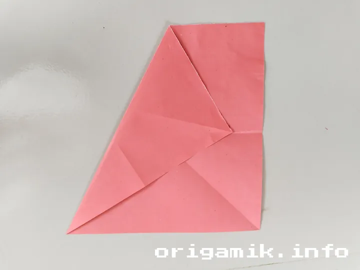 Origami 6 pointed star step 4 a