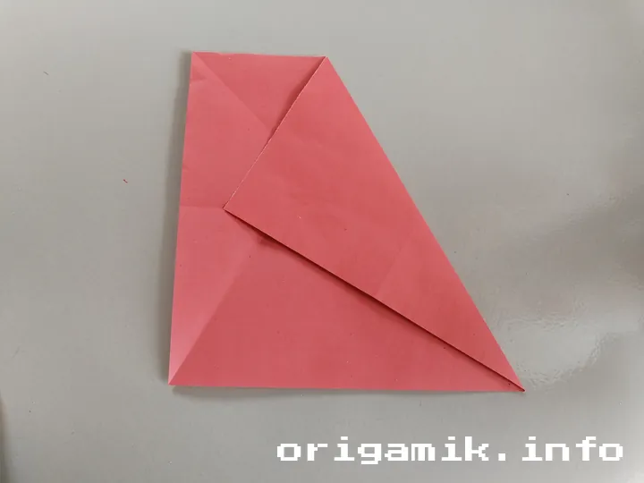 Origami 6 pointed star step 4 c