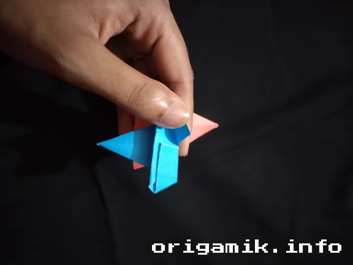 Origami 8 pointed star step 6 b