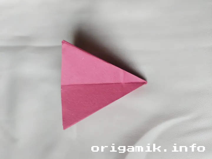 Origami daisy step 6 a