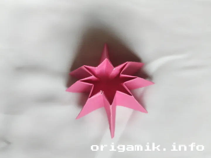 Origami daisy step 7 b