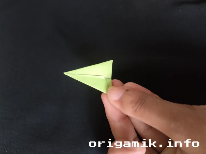 Origami dimond star step 7 a