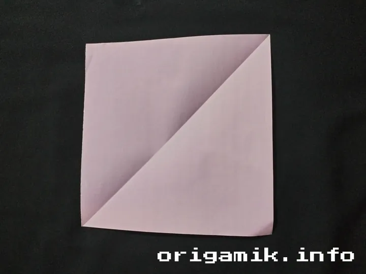 Origami magic box step 2 b