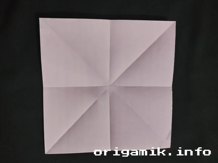 Origami magic box step 3 c