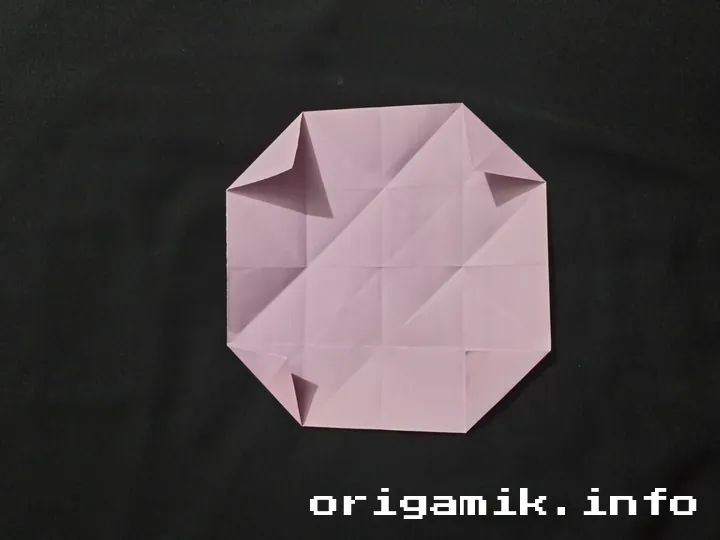 Origami magic box step 6 a