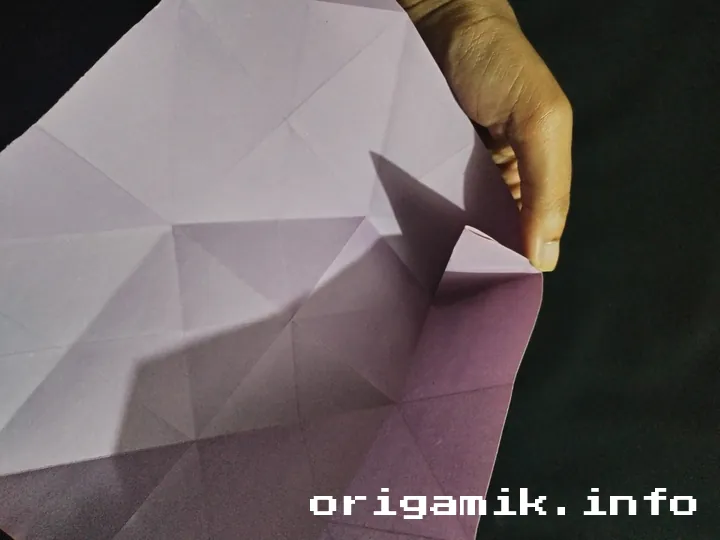 Origami magic box step 7 a