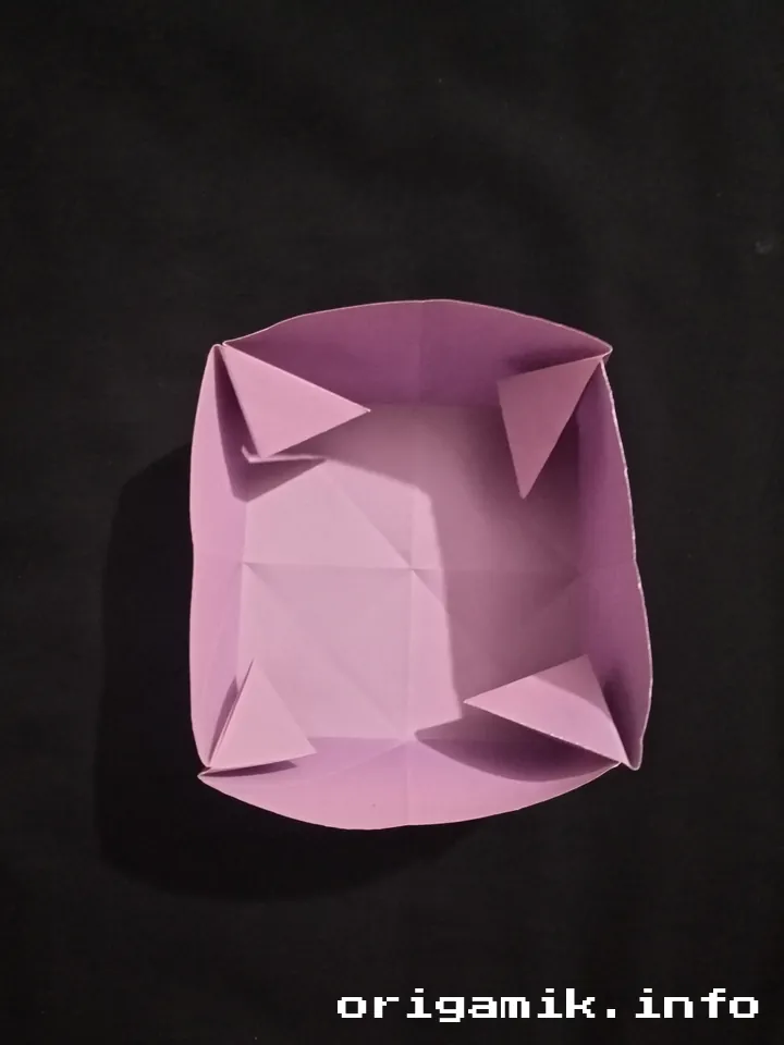 Origami magic box step 7 c