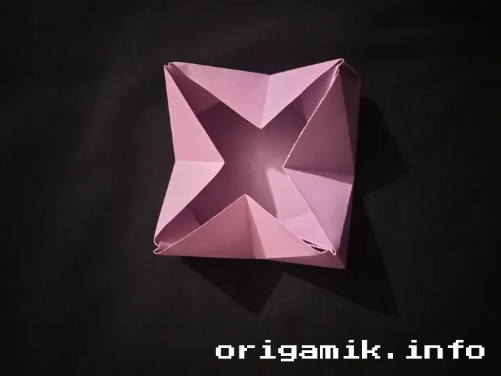 Origami magic box step 8 a