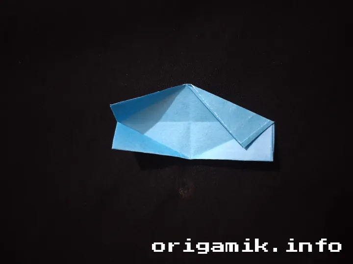 Origami pop up star step 3 e