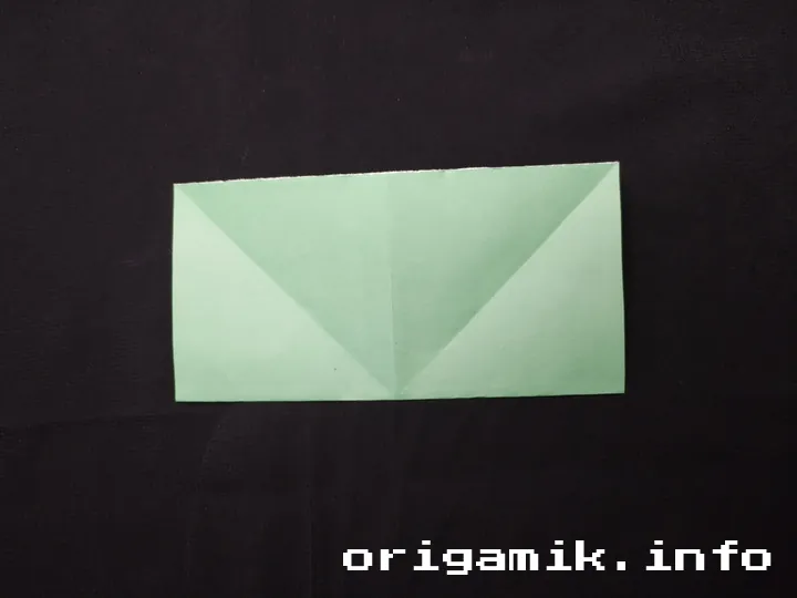 Origami star box step 3 c