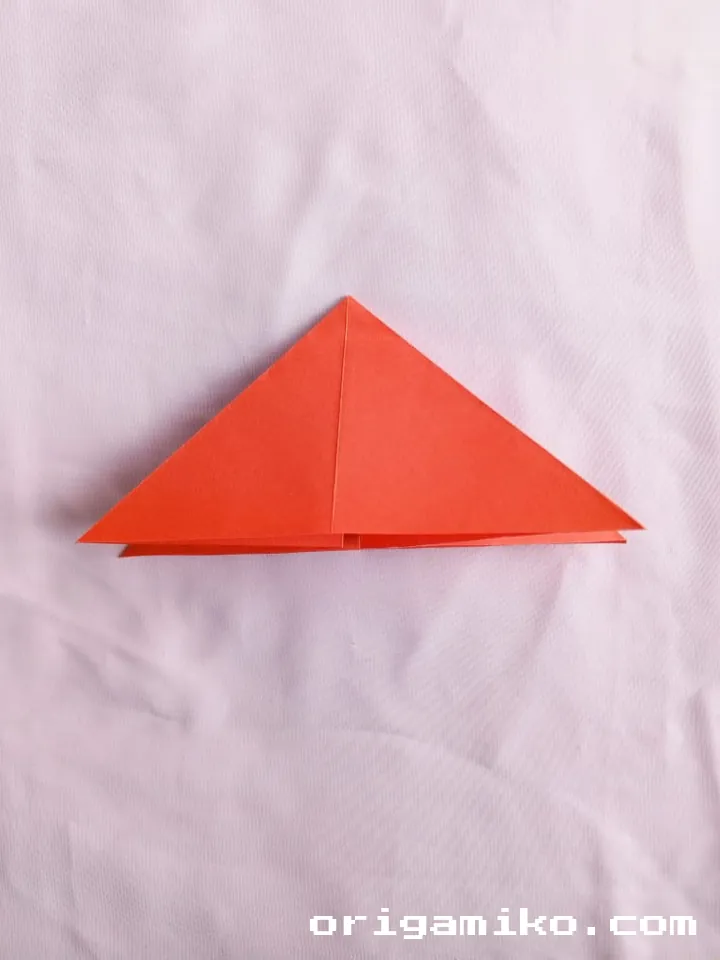 Origami apple step 3 e