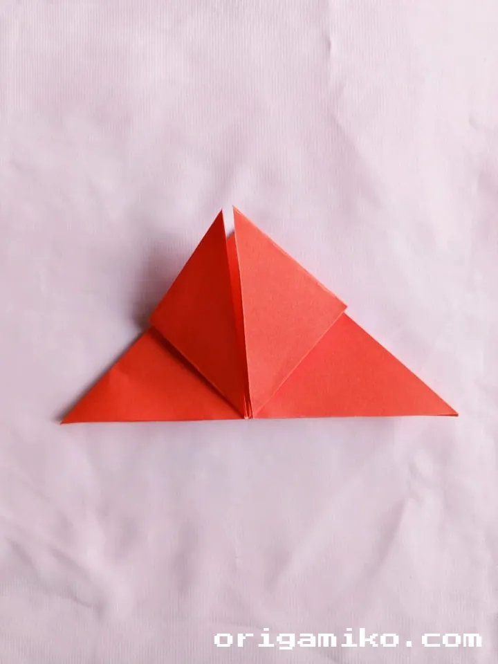 Origami apple step 3 f