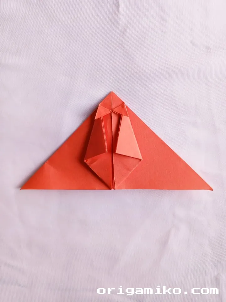 Origami apple step 4 b