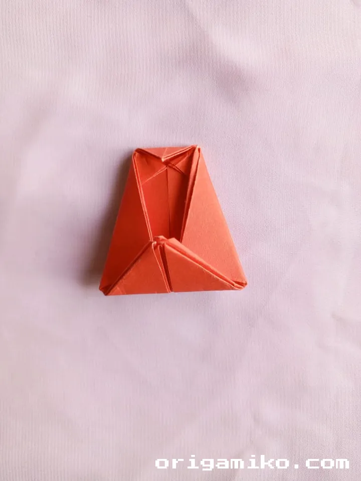 Origami apple step 5 a