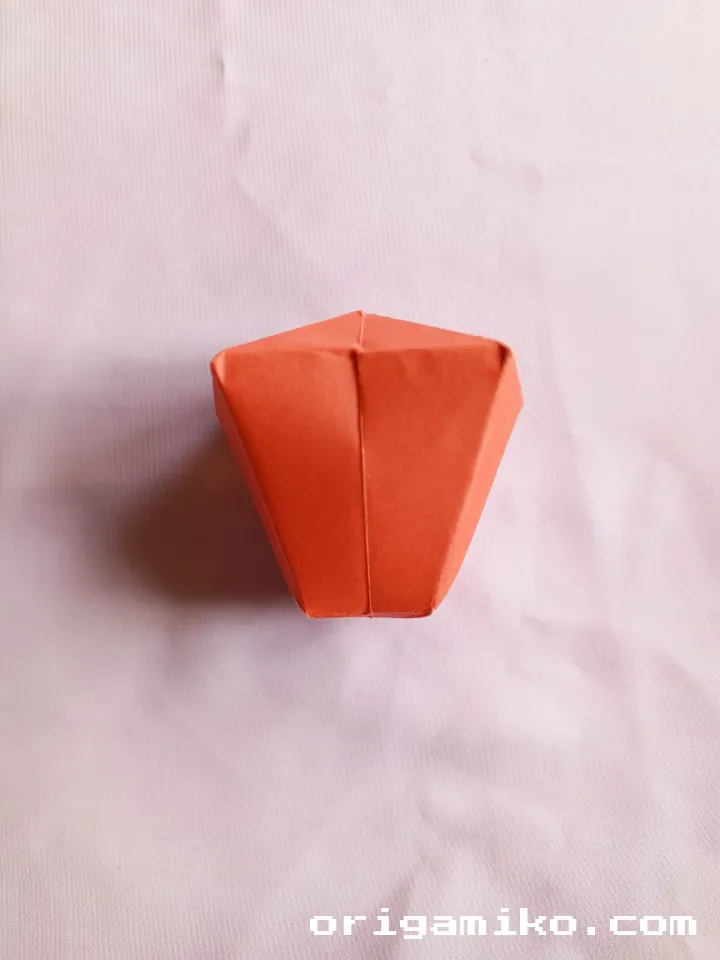 Origami apple step 5 b