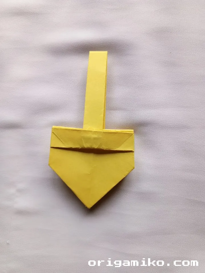 Origami basket step 10 a