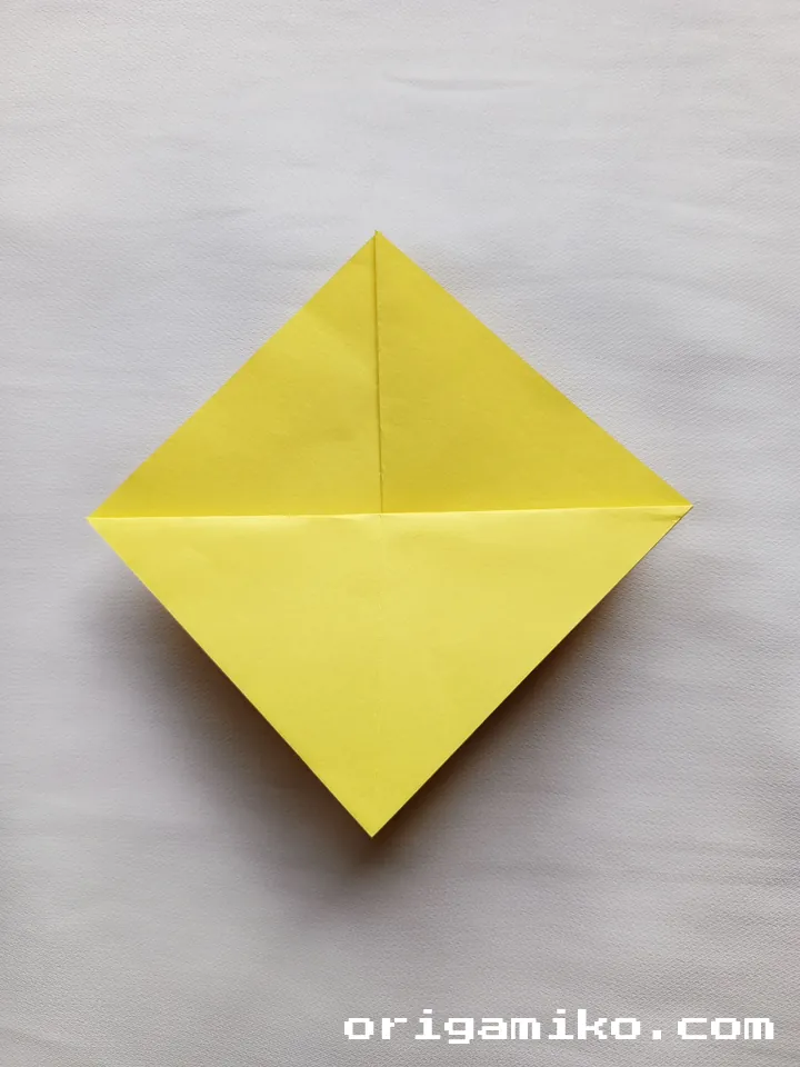 Origami basket step 4 b