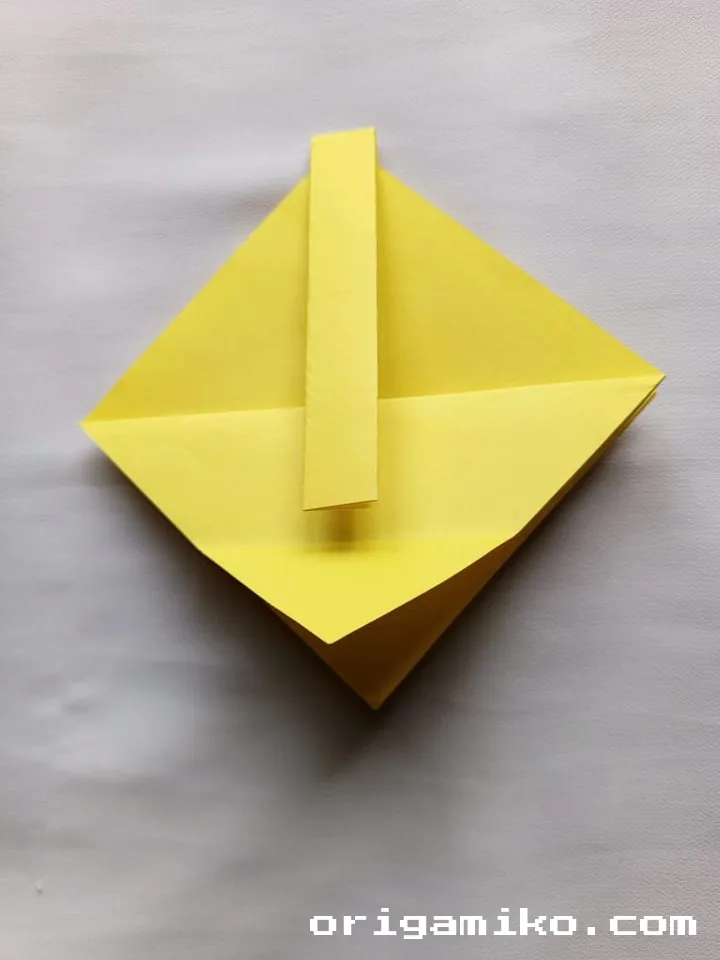 Origami basket step 6 b