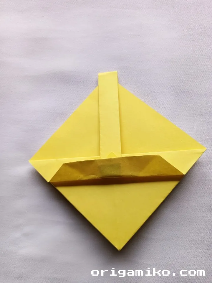 Origami basket step 6 c