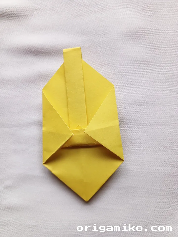 Origami basket step 8 c