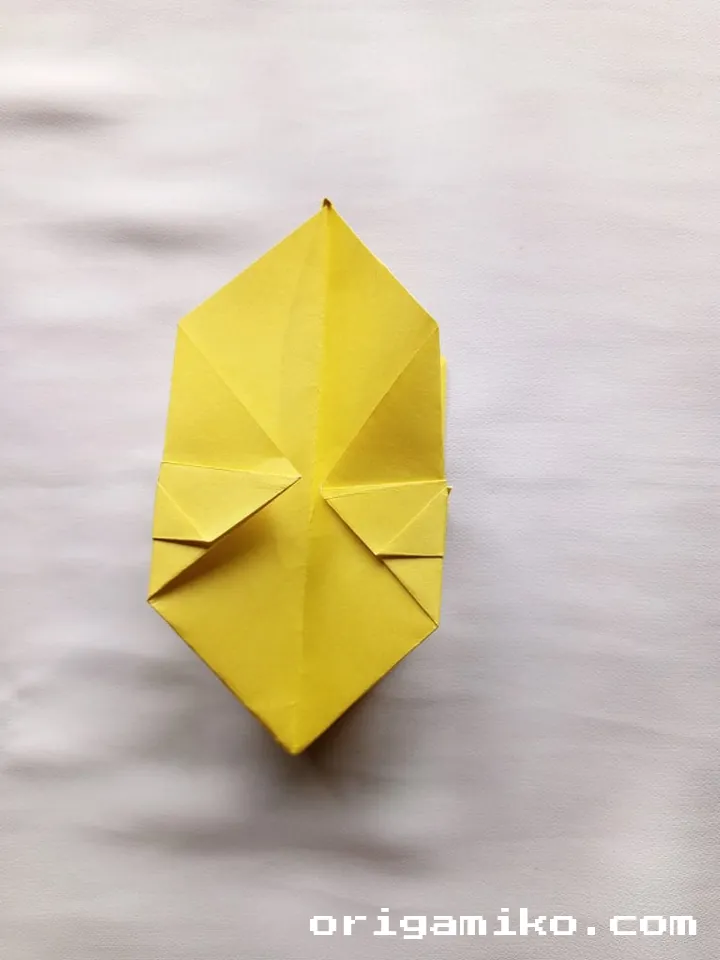 Origami basket step 9 a