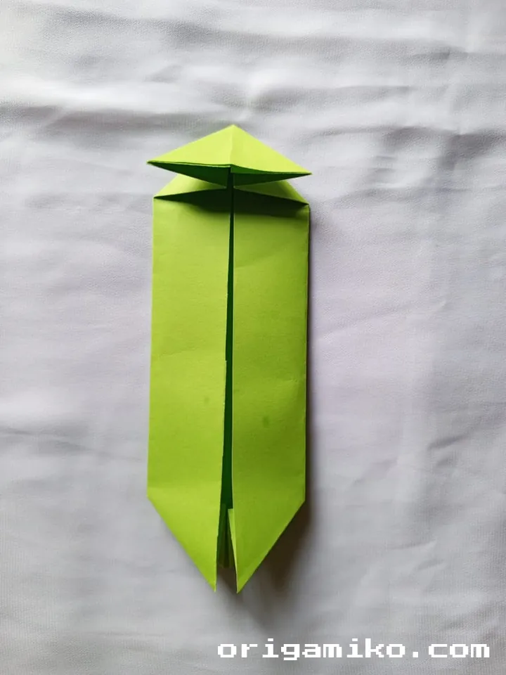 Origami basketball step 4 a