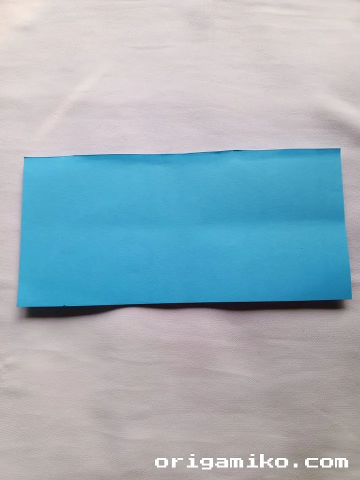 Origami box in a box step 1