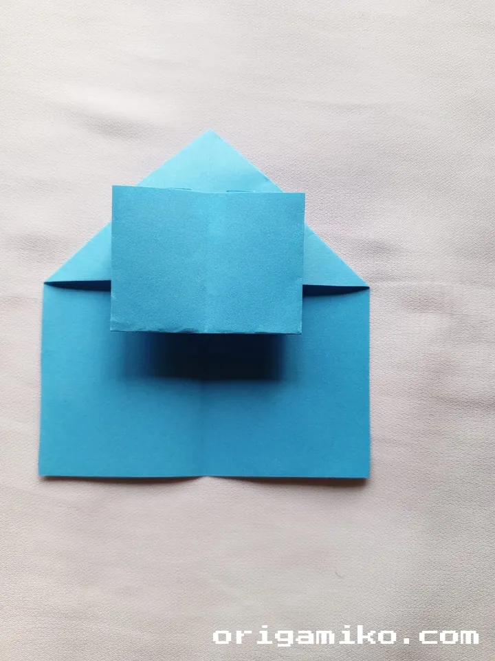 Origami box in a box step 5 c