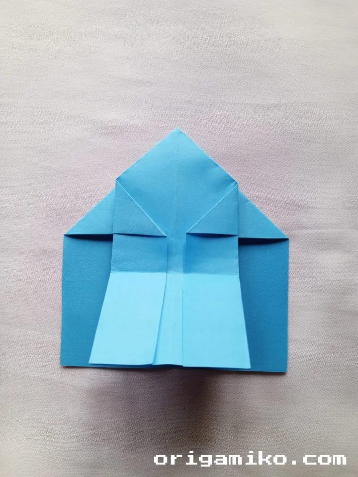 Origami box in a box step 5 d