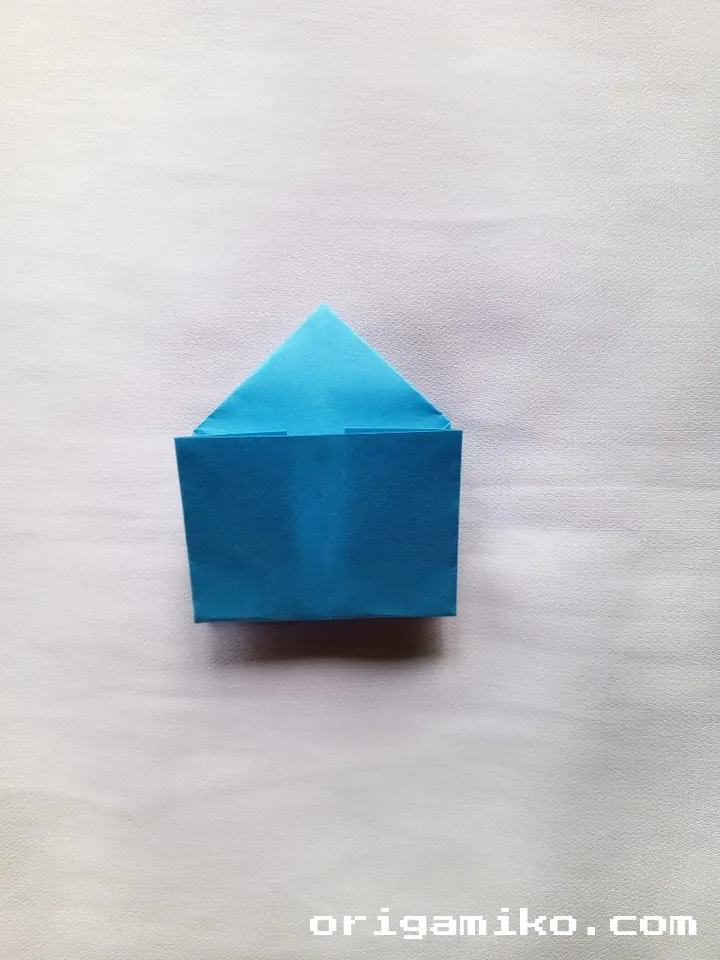 Origami box in a box step 7