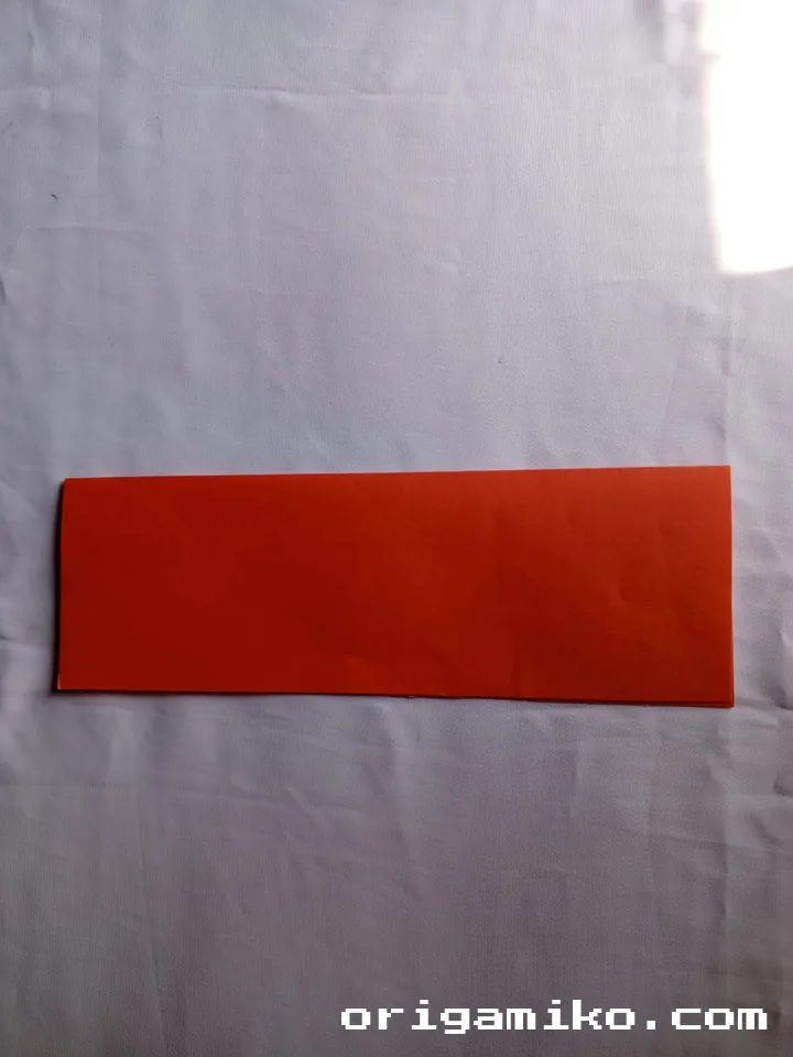 Origami canoe step 2 b