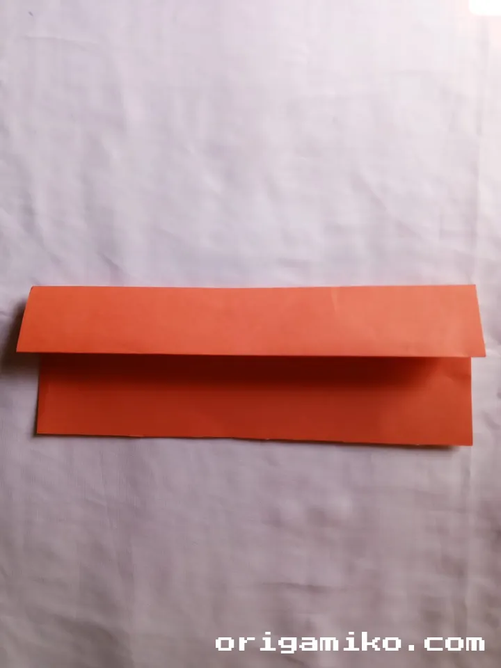 Origami canoe step 2 c