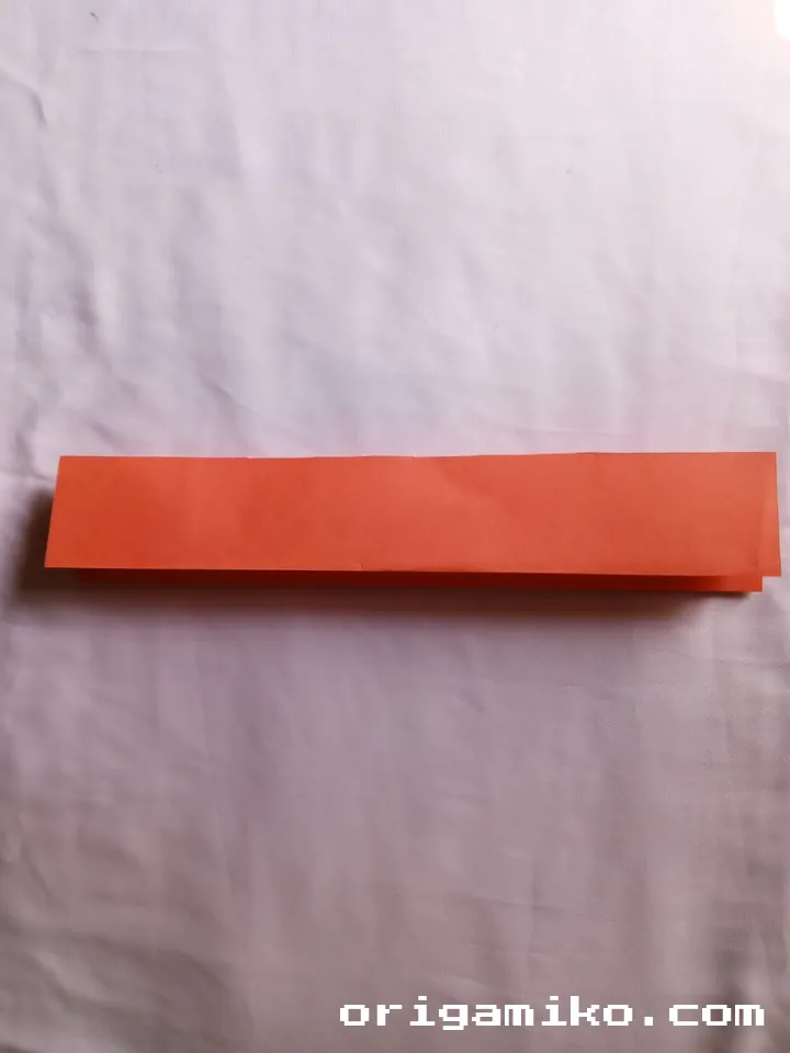 Origami canoe step 2 e