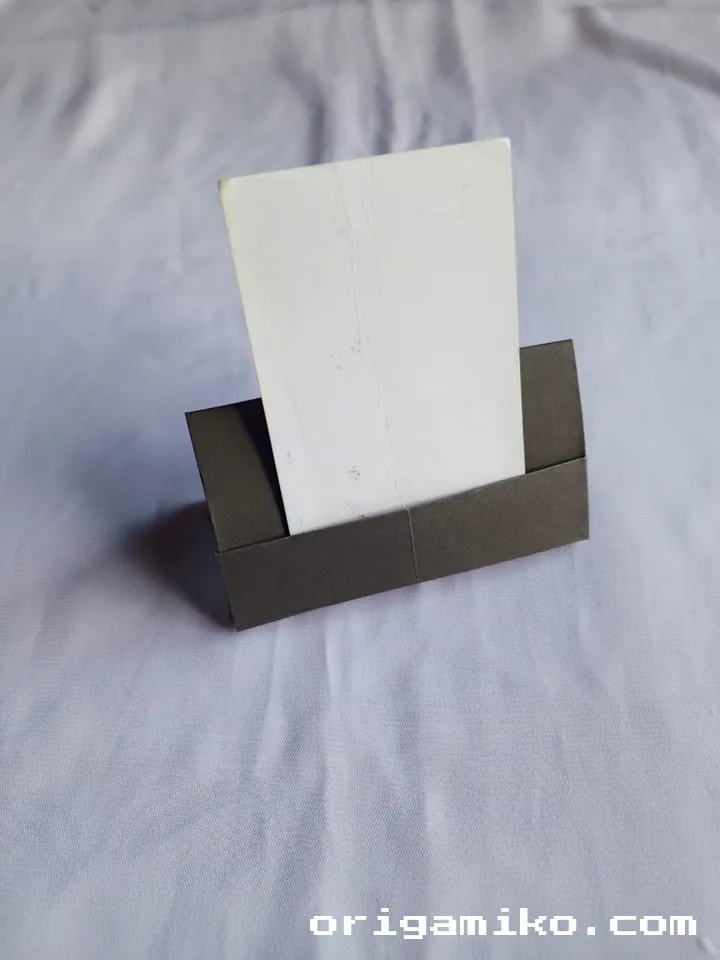 Origami card holder final 6