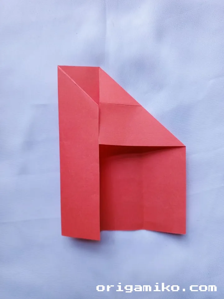 Origami chopstick holder step 3 d