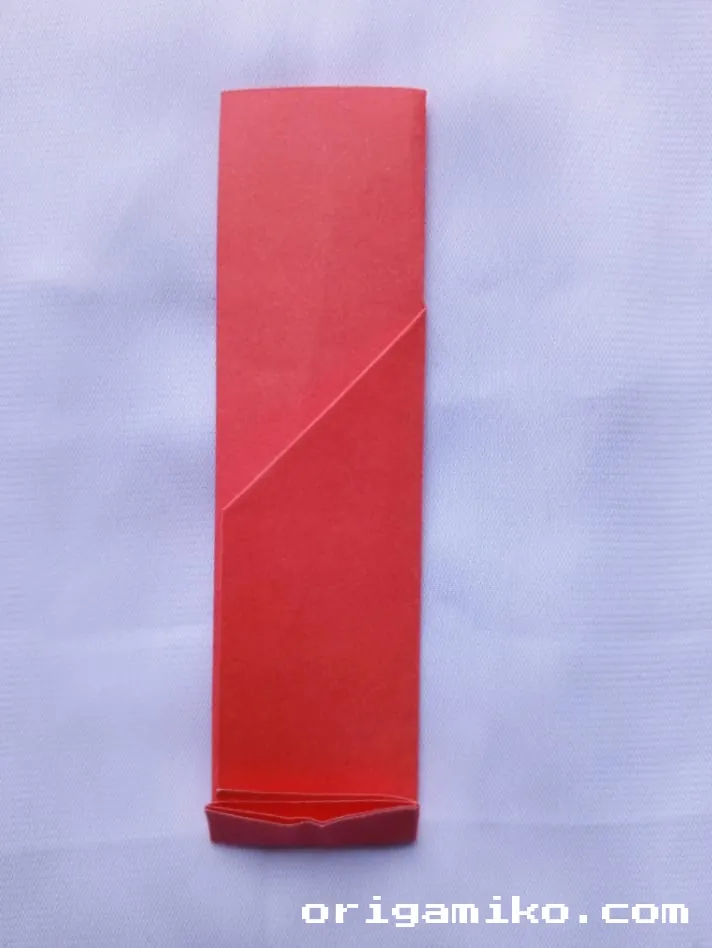 Origami chopstick holder step 4 a