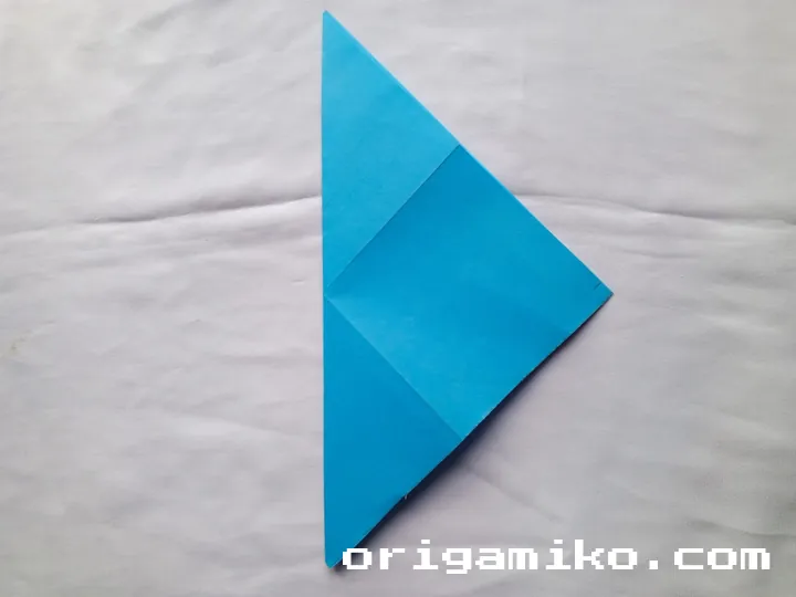 Origami coffee cup step 3 a