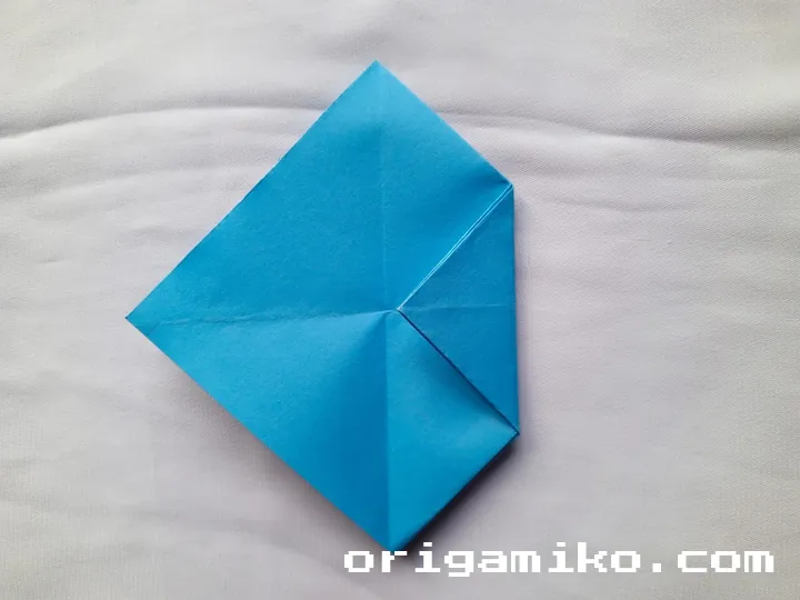 Origami coffee cup step 3 i