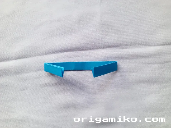 Origami coffee cup step 6 e